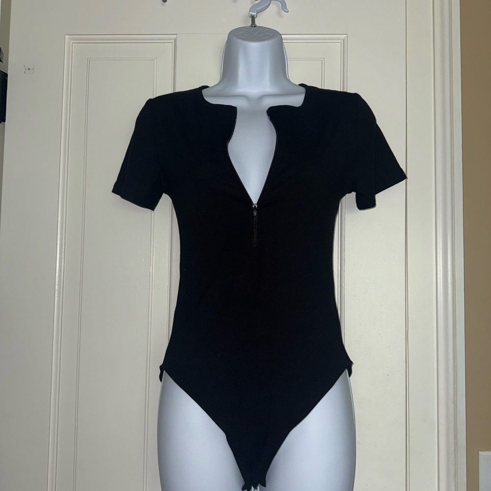 MangoPop Black Bodysuit